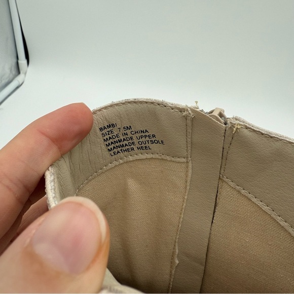 Coconuts By Matisse Bambi Leather Western Cowgirl High Heel Ankle Boots 7.5 NWOT - Picture 2 of 9